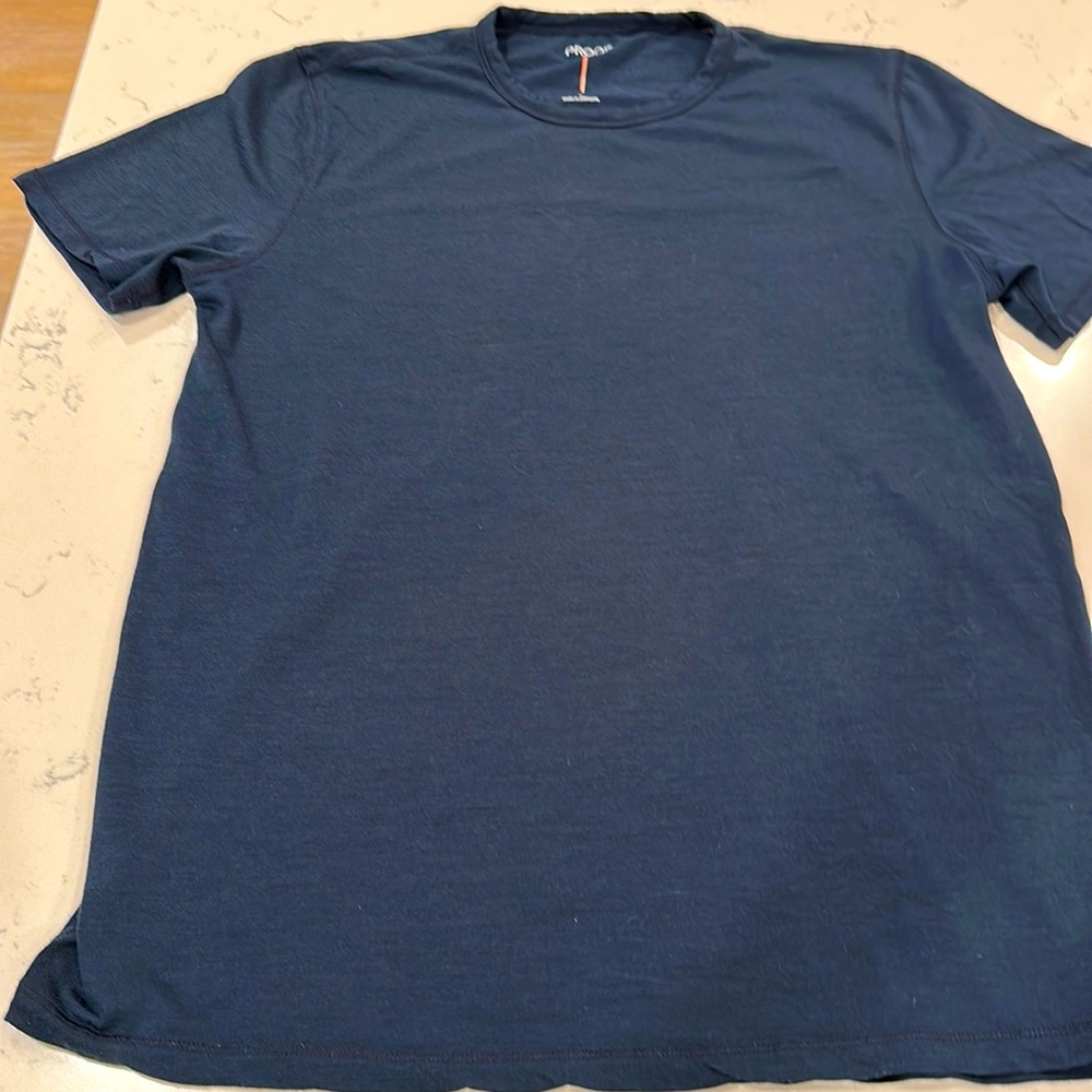 Proof by Huckberry 72-hour Merino Wool T-Shirt - Navy - Small